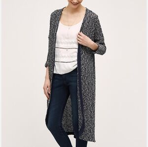 Anthropologie Dolan Left Coast Oak Street Duster Cardigan Top Sz EUC!